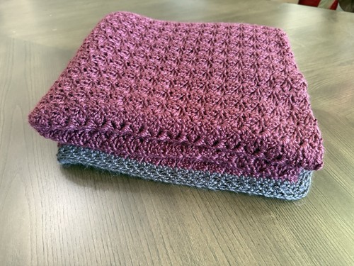 Handmade crochet afghan - handmade,