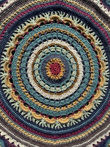 Handmade crochet afghan - handmade,