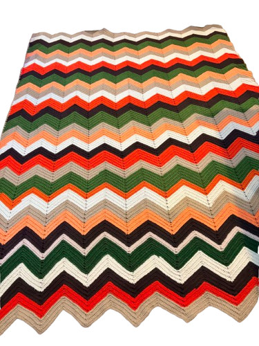Vintage afghan blanket 101 - afghan,