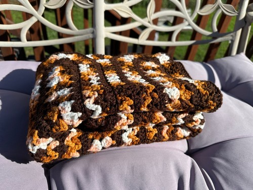 Handmade crocheted ripple - handmade,